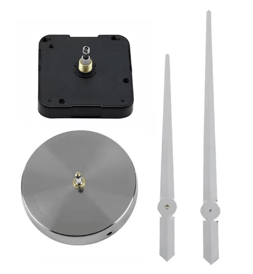 DIY 3D Large Wall Clock Kit Modern Quartz Mechanism with Big Clock Hands