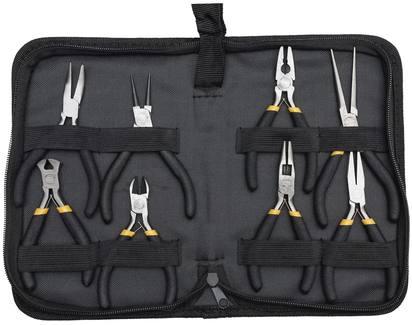 Precision Jewelry Pliers Set with Cases