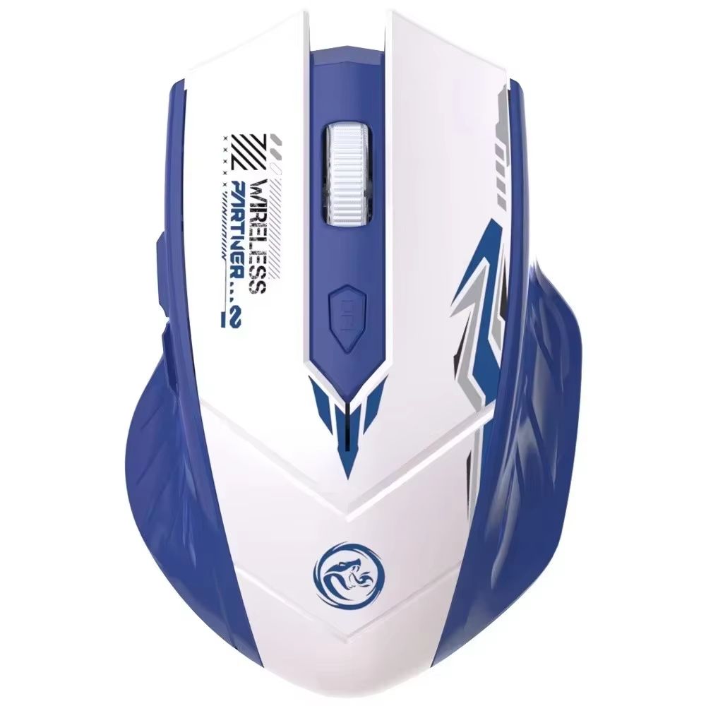 Dual-Mode Wireless Gaming Mouse with Bluetooth 5.4 and Rechargeable Battery