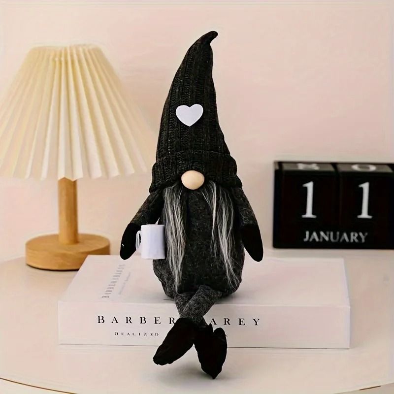 Coffee Gnome Plush Doll