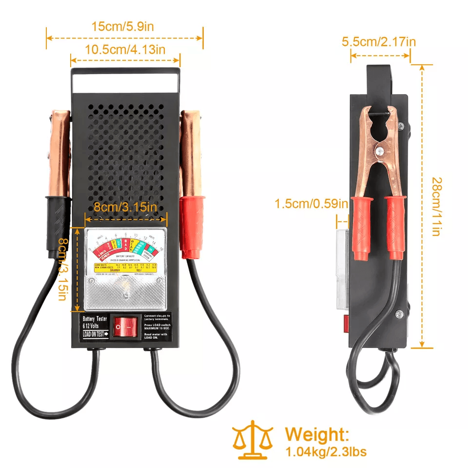 Battery Load Tester, Heavy Duty Car Truck Diagnostic Tool