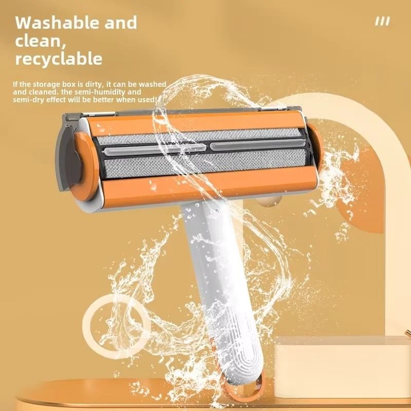 Multifunctional Pet Hair Roller – Washable & Reusable Surface Detailer