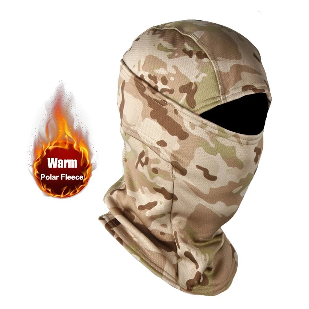 Polar Fleece Camouflage Tactical Balaclava