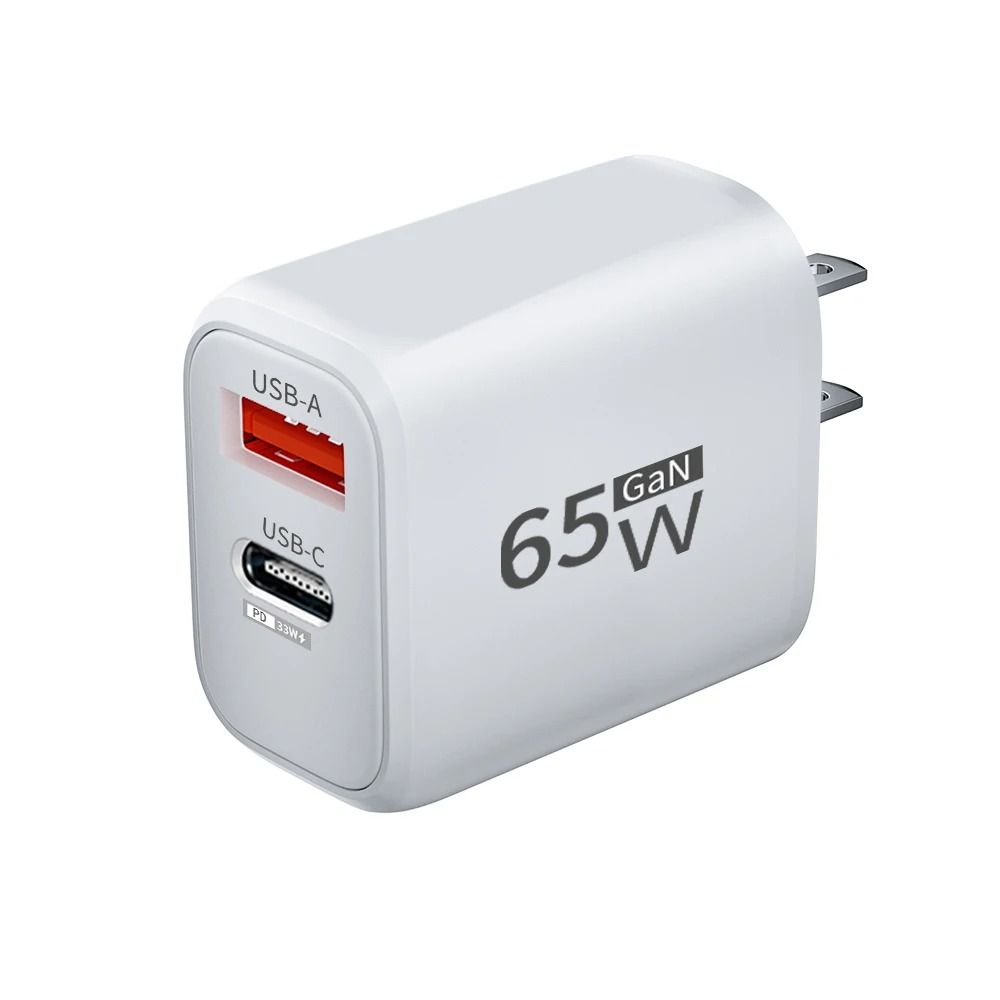 Ultra-High-Fidelity 65W GaN Dual-Node PD & QC Titanium-Grade Wall Power Architecture