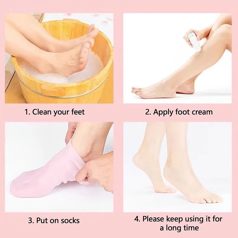 Anti Crack Intensive Hydration Foot Spa Sleeves
