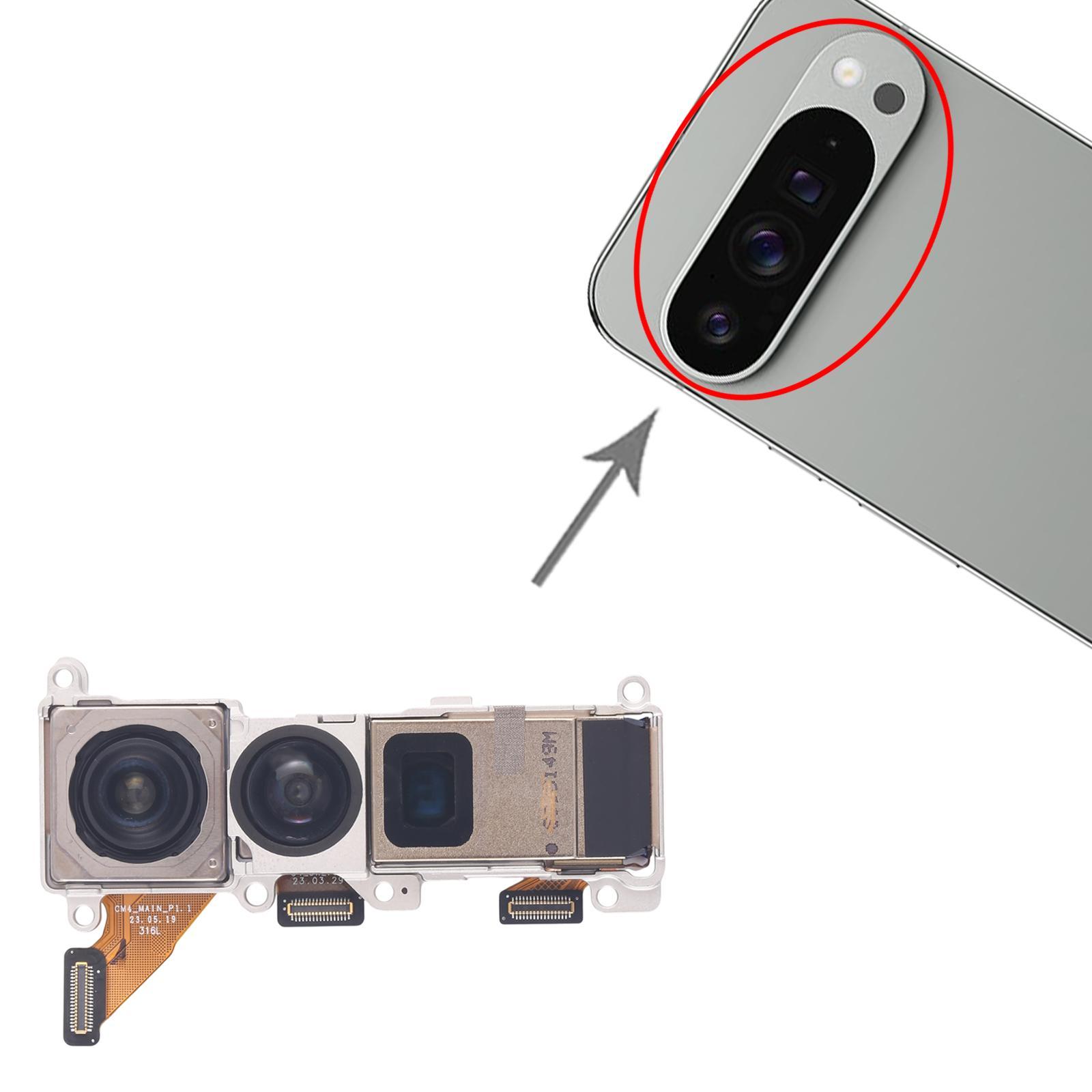 Google Pixel 9 Pro XL Camera Replacement Kit Periscope Wide Main Module
