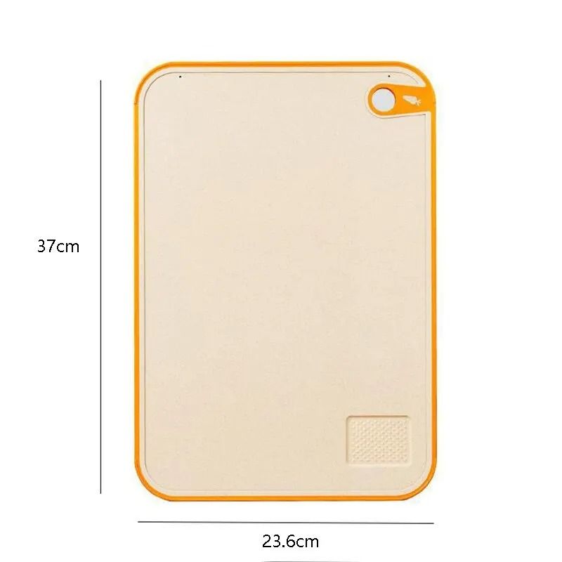 Eco-Friendly Wheat Straw Cutting Board – Double-Sided Antibacterial Prep Surface