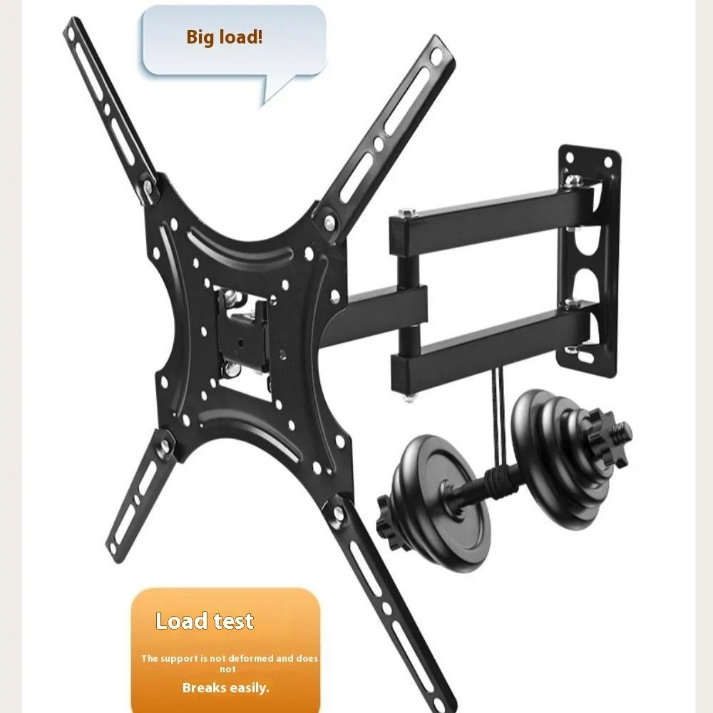 Universal Full Motion Retractable TV Wall Mount