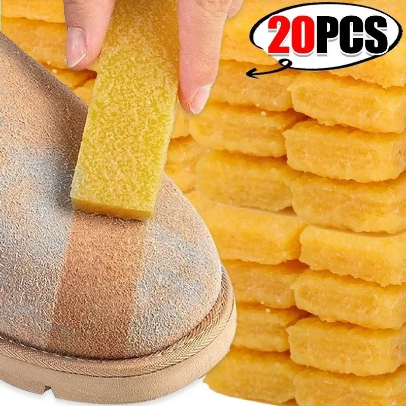 Natural Suede Shoe Eraser Rubber Suede Cleaner Block for Shoes and Boots
