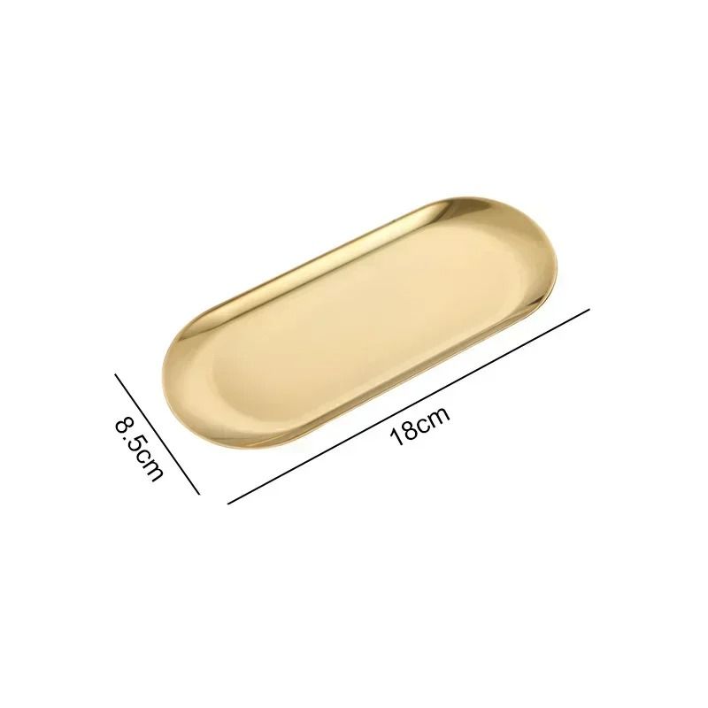 ProCare Stainless Steel Cosmetic Storage Tray Nail Art Tool Plate