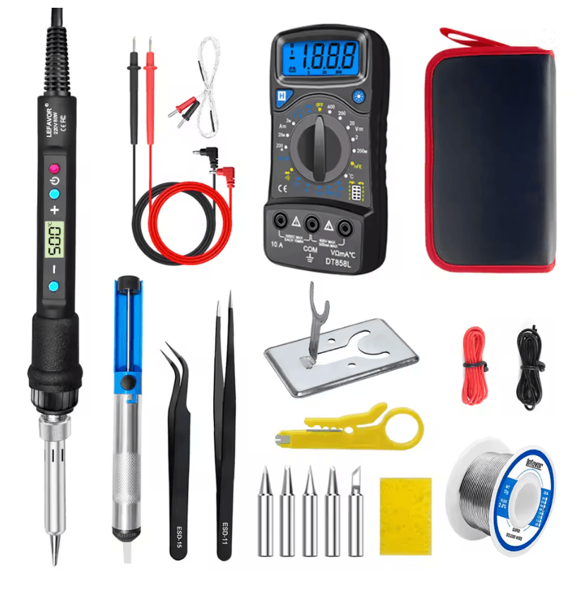 ProTemp 80W Digital Soldering Iron Kit with LCD Display