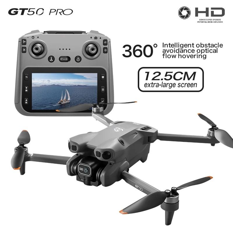 GT50 HD Aerial Photography Drone with Obstacle Avoidance and Screen Remote