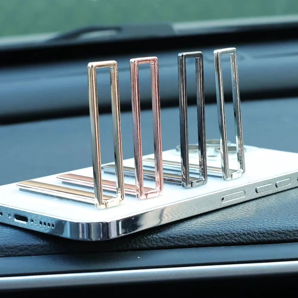 Ultra-Thin Foldable Metal Phone Holder Stand Universal Desktop Kickstand