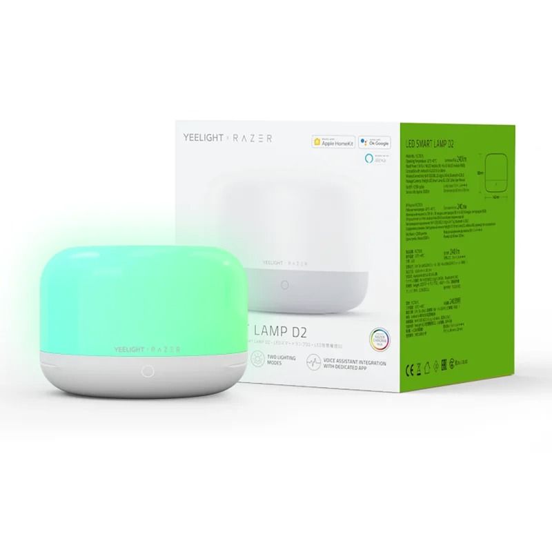Smart LED Ambient Night Lamp with WiFi App and Voice Control