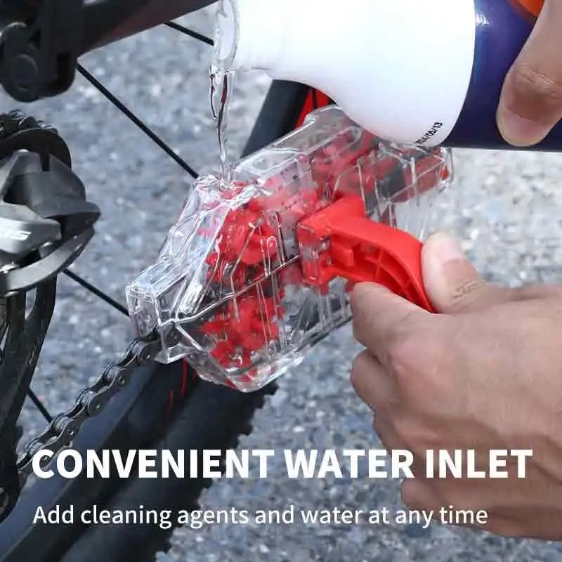 Multi Function Bike Chain and Wheel Cleaning Tool Set
