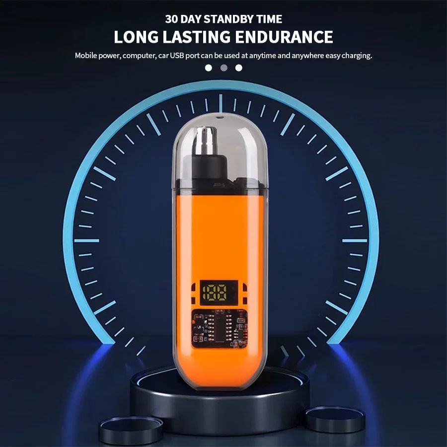 2 in 1 Electric Ear and Nose Hair Trimmer