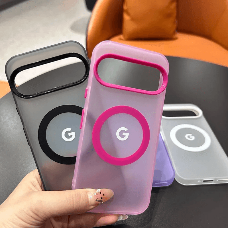 Magnetic Skin Feel Case for Google Pixel Wireless Charging Back Cover