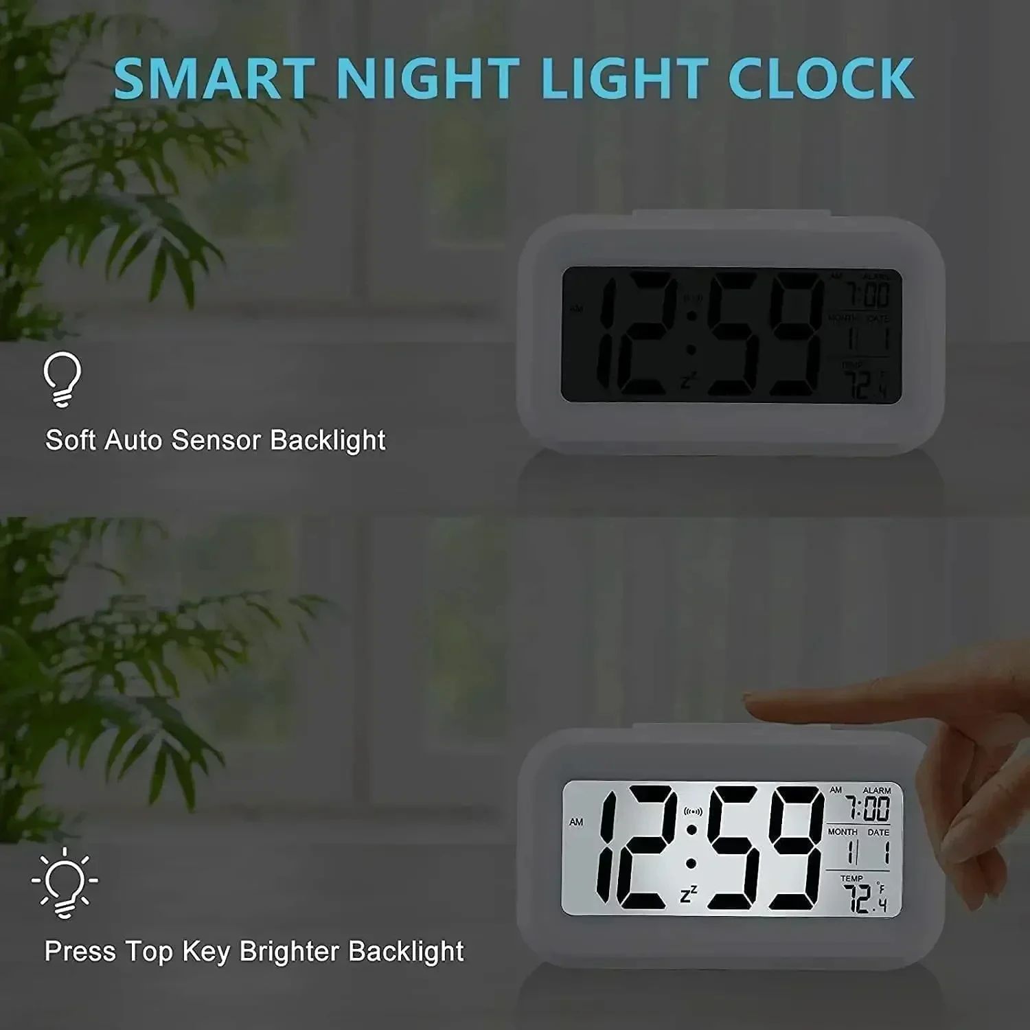 LED Digital Multifunction Alarm Clock
