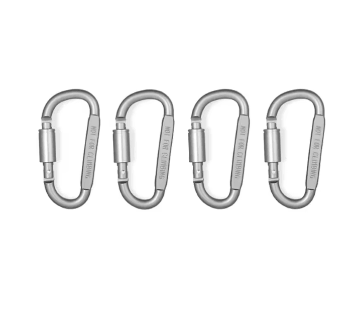 Aluminum Carabiner Clip Set
