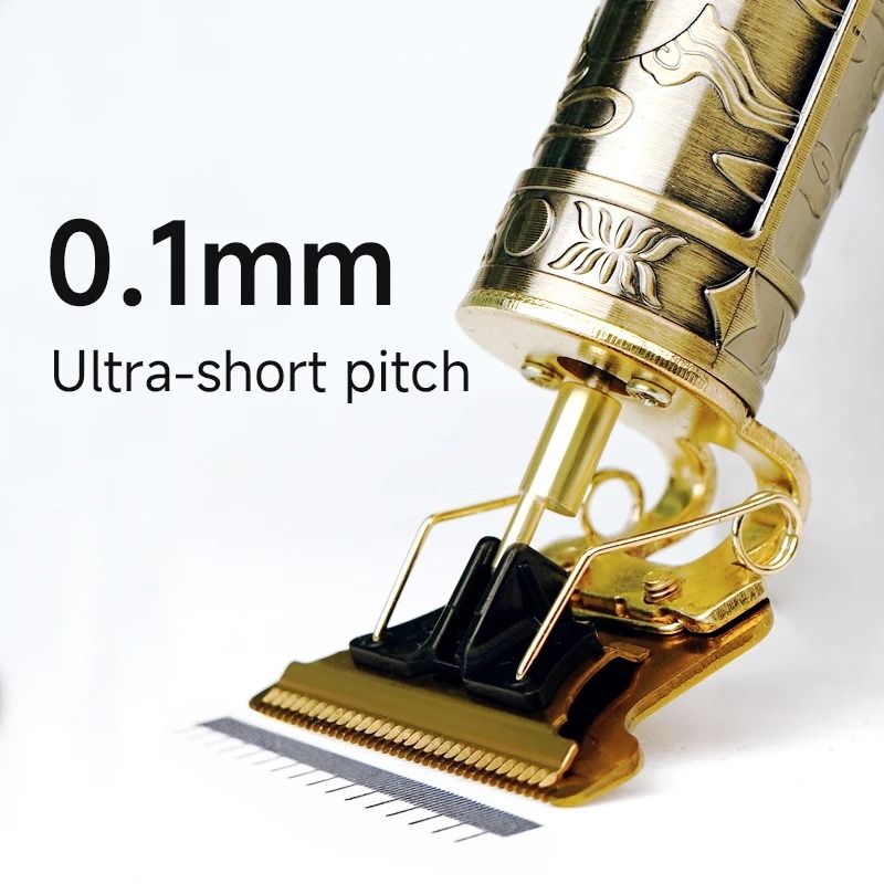 Professional Metal Body Hair Trimmer | Precision Stainless Steel Finishing Machine