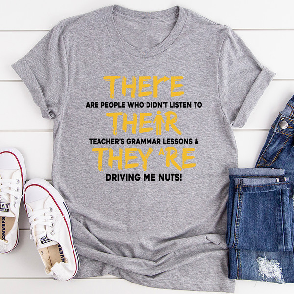 There Their & They're Tee