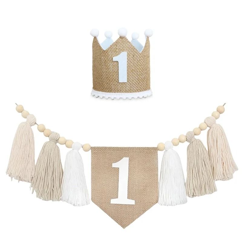 Festive Narrative Sculpture – High-Definition Boho High Chair Architectural Banner
