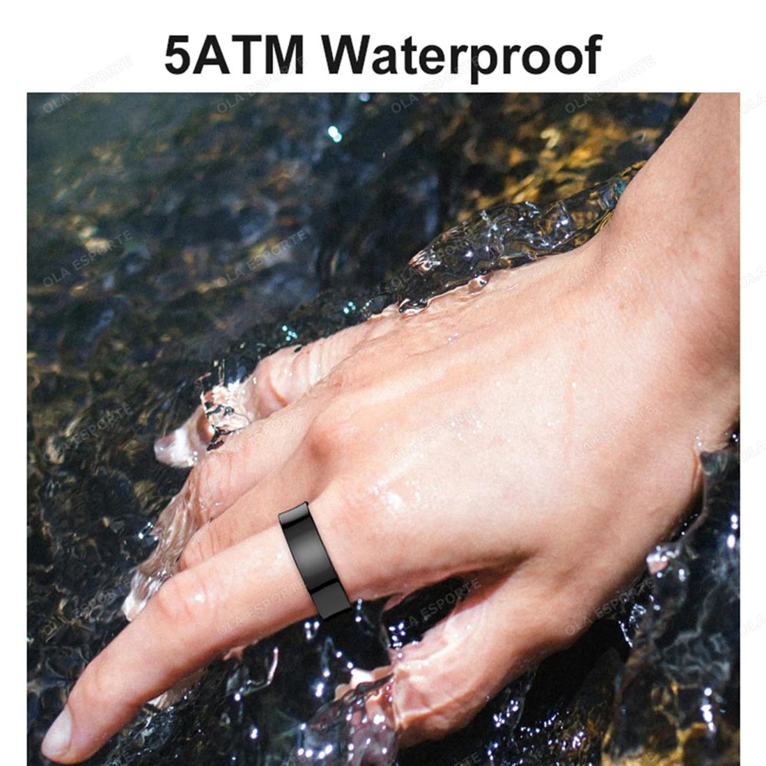 R09 Smart Health Fitness Ring Heart Rate SpO2 Sleep Tracker