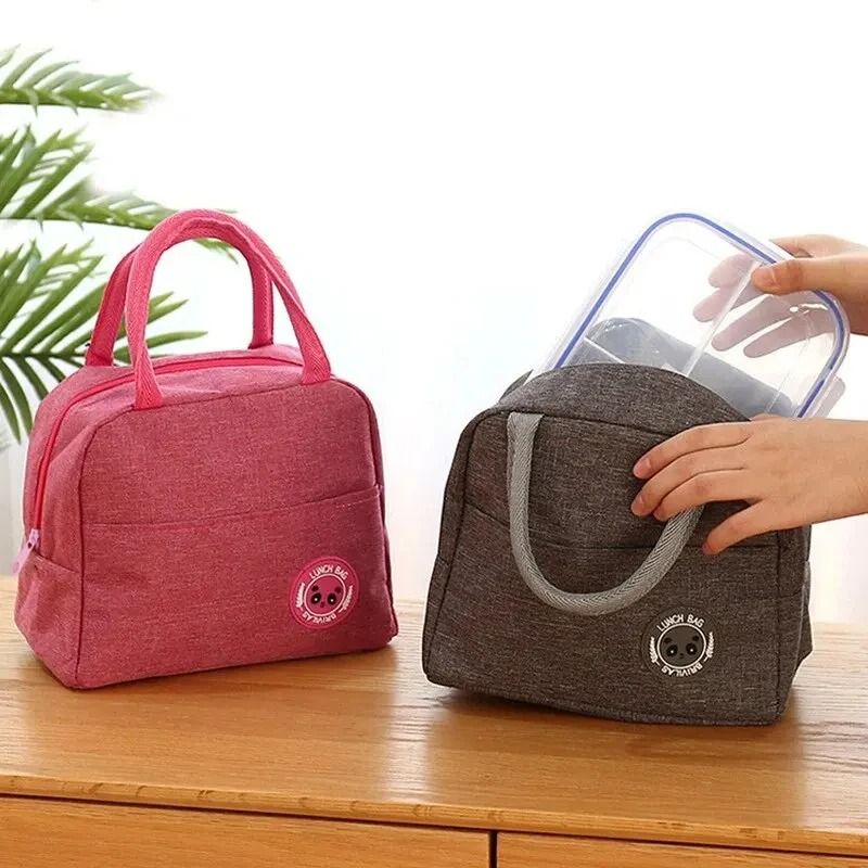 Insulated Bento Lunch Bag – Thermal Aluminum Foil Meal Pack & Handbag