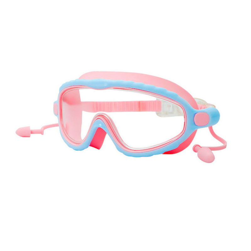 Kids Anti Fog Swim Goggles No Leak Silicone Wide View Swimming Goggles for Boys Girls