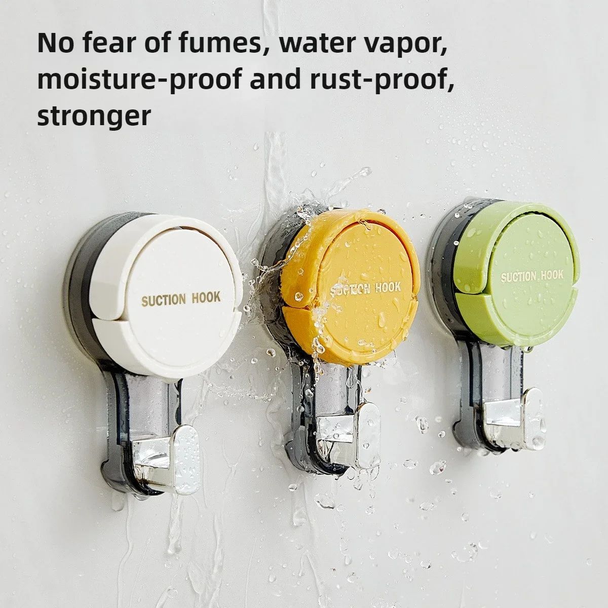 Reusable Suction Cup Hooks Set