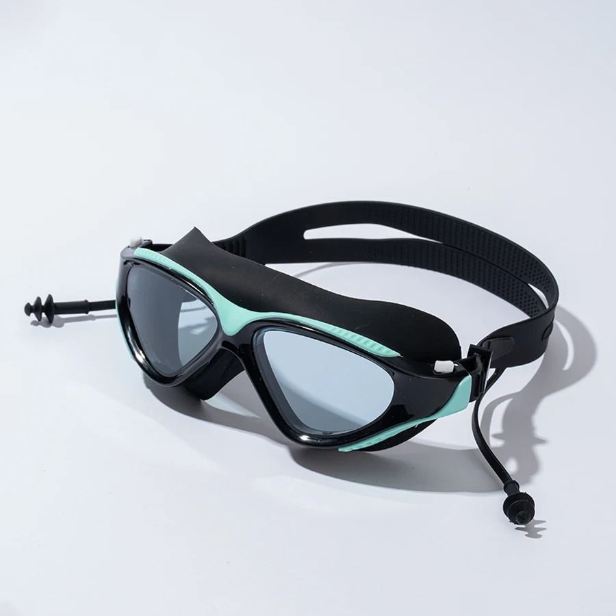 Anti Fog UV Protection Swim Goggles with Adjustable Silicone Strap