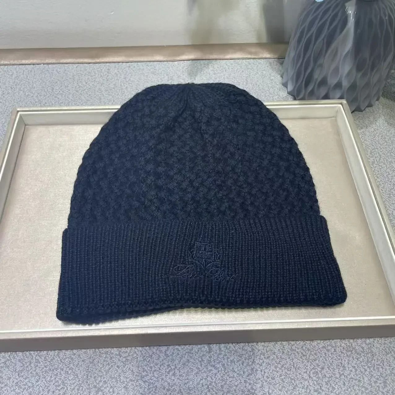 Cashmere Knit Beanie Winter Wool Hat Unisex