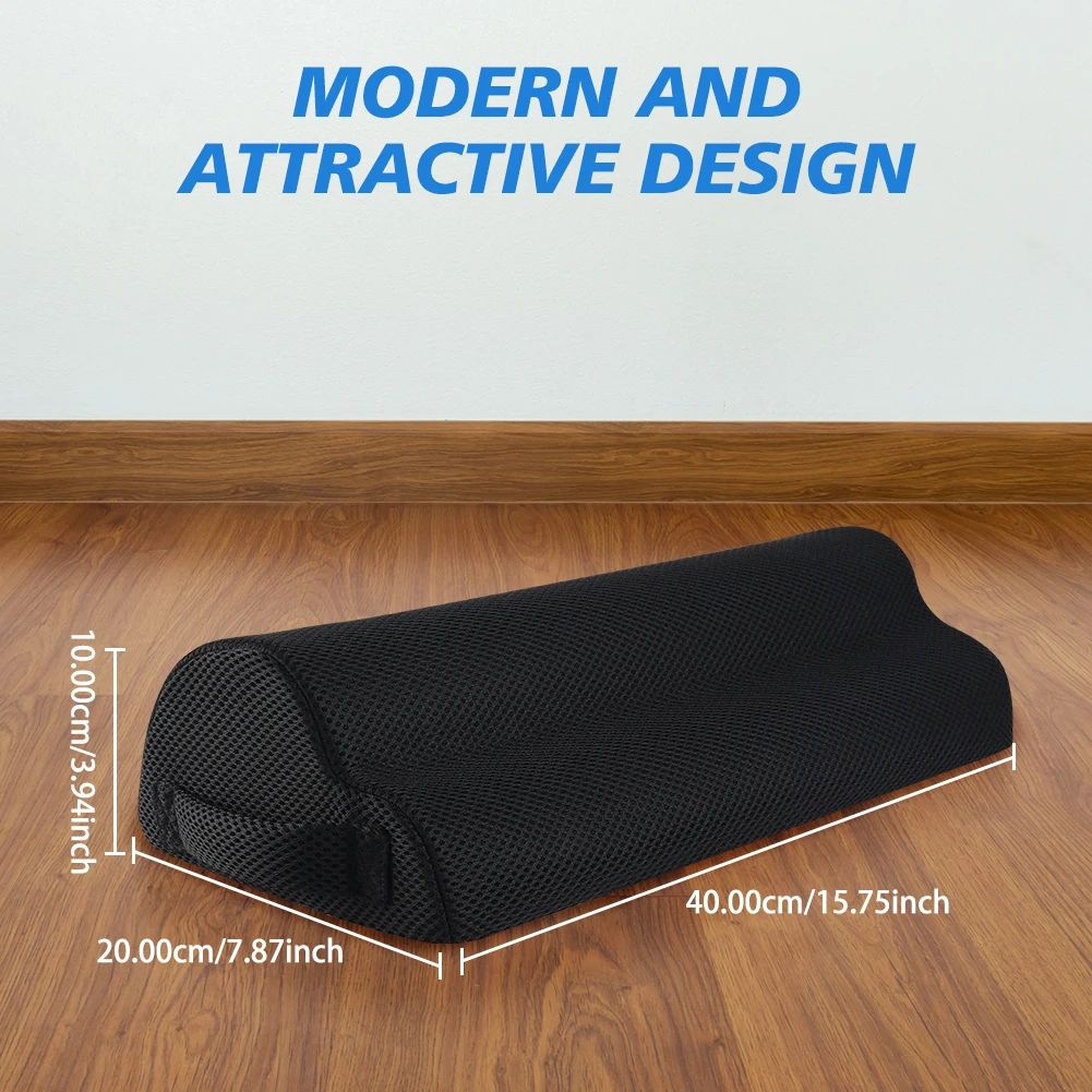 Ergonomic Memory Foam Foot Rest Cushion for Under Desk Comfort and Leg Support