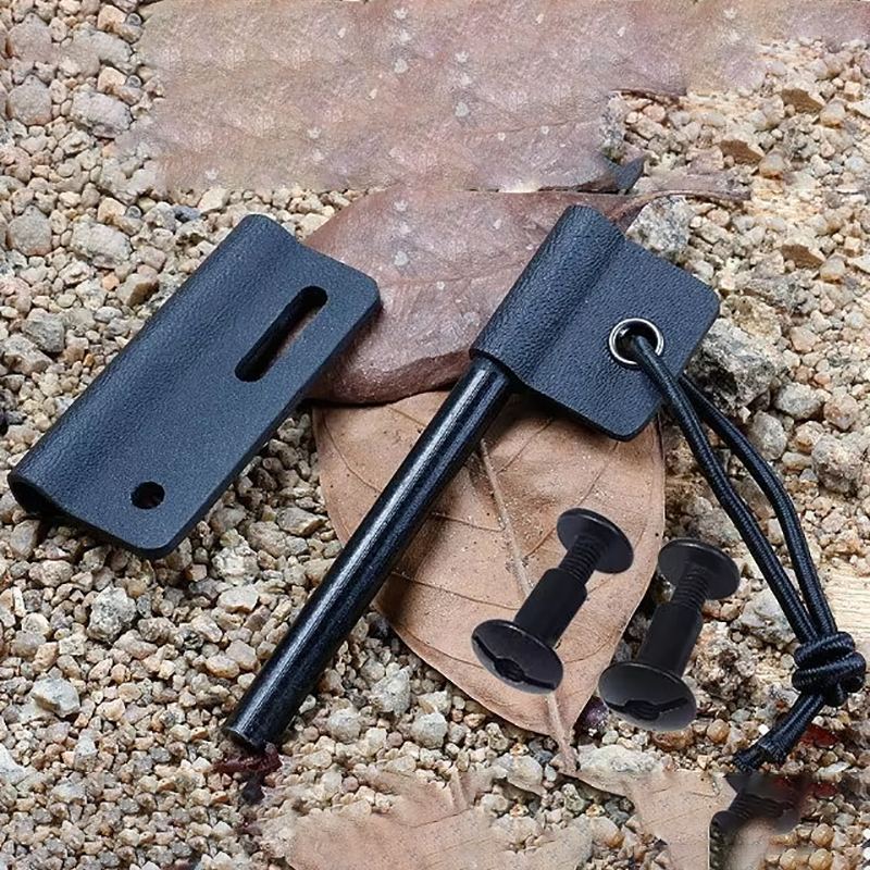 Outdoor Fire Starter & Survival Fire Starter Tool Magnesium Flint EDC Survival Gear