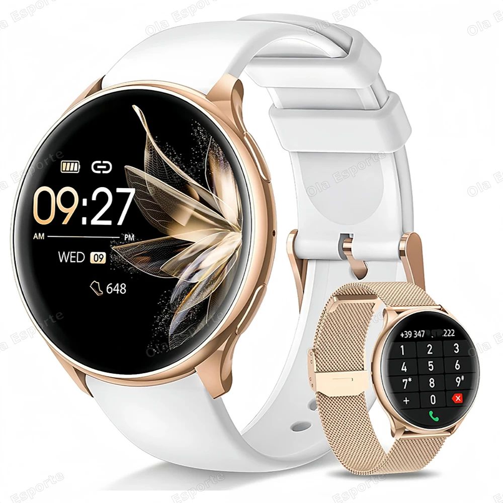 Bluetooth Calling Smart Watch Heart Rate SpO2 Waterproof Fitness Tracker