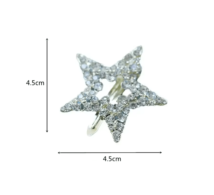 StarGlimmer Rhinestone Hair Clip