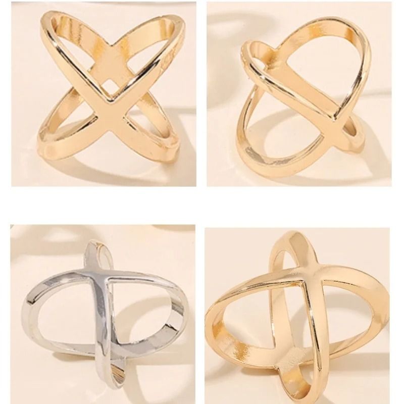 X Shaped Scarf Clip Stylish Multi Functional Scarf and Shawl Buckle