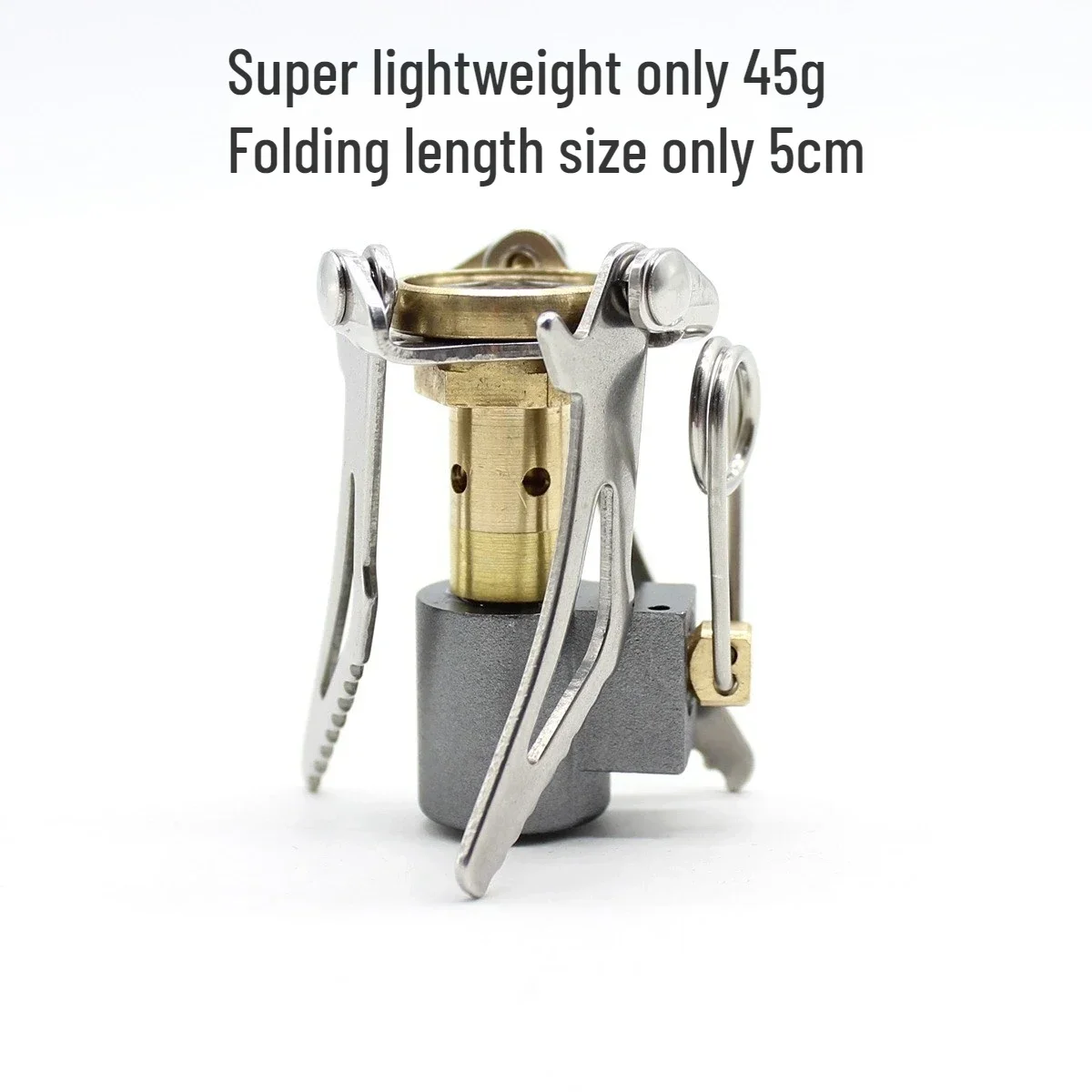 Portable Camping Stove Foldable Mini Gas Burner for Backpacking and Outdoor Cooking