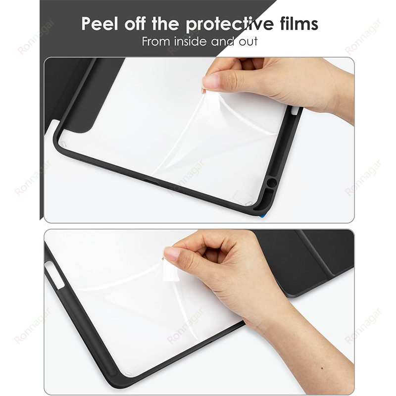Universal iPad Air case with Magnetic Stand Cover & Stylus Loop