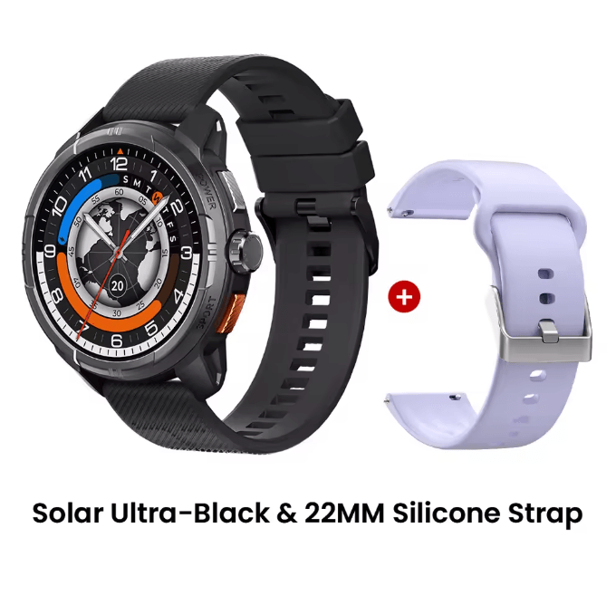 HAYLOU Solar Ultra GPS Smartwatch with AMOLED Display and Bluetooth Calling