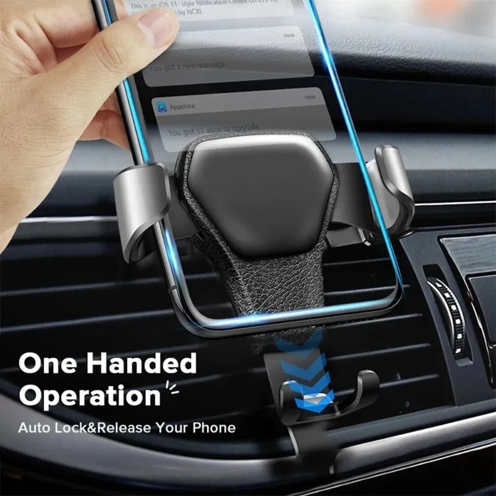 Rotate Gravity Car Phone Holder Air Vent Mount for Hands Free GPS Driving