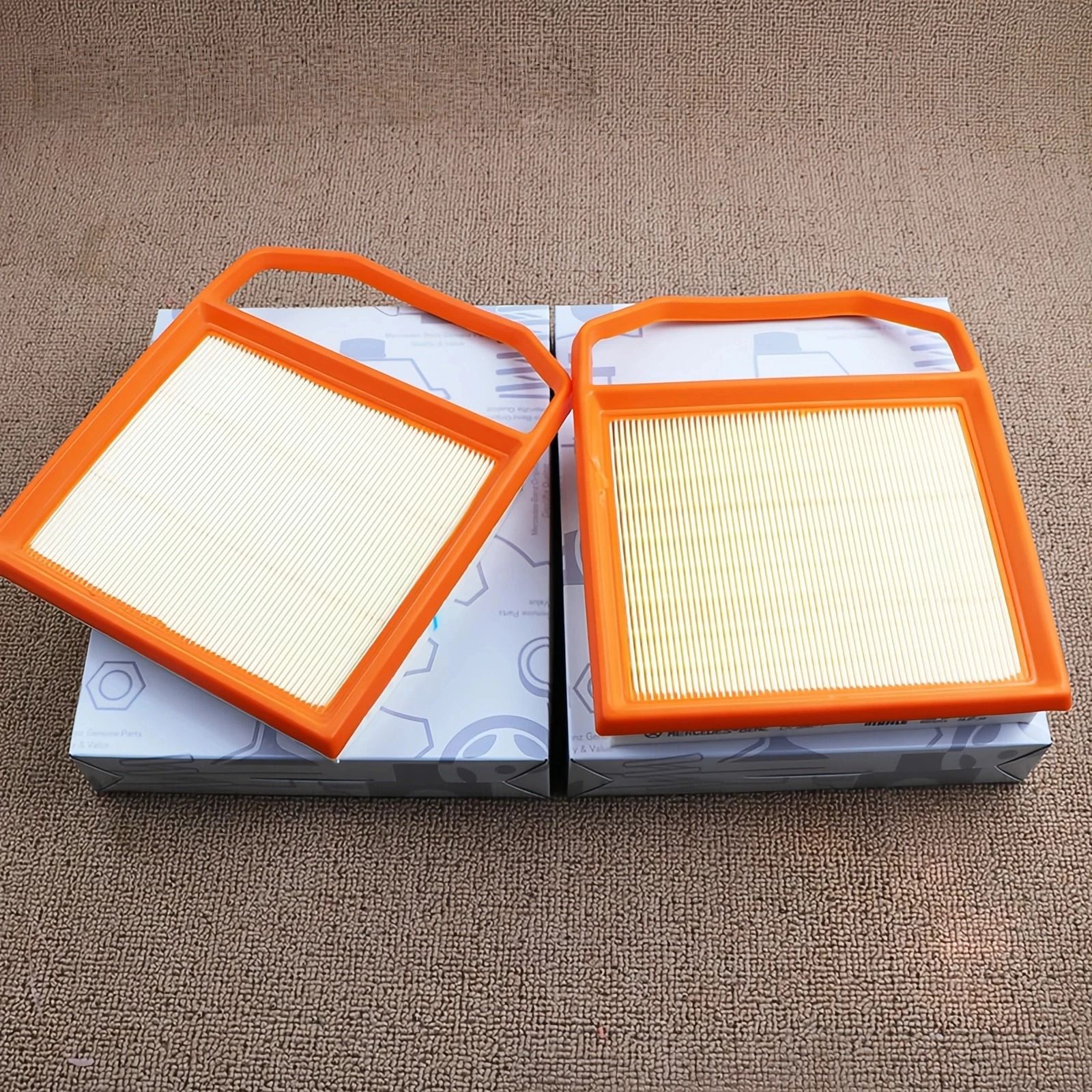 Mercedes 3.0T Engine Air Filter Set Dual Replacement for AMG and Luxury Models