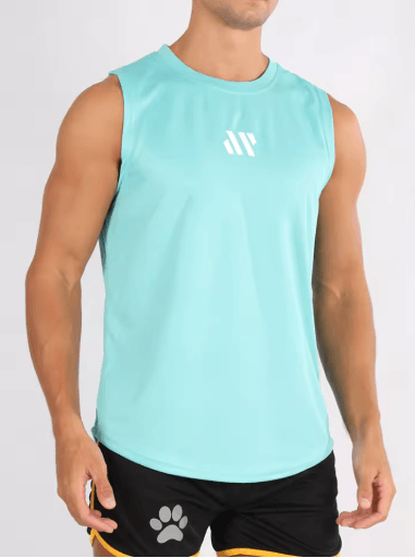 Mens Quick Dry Mesh Gym Vest for Bodybuilding Running & Training