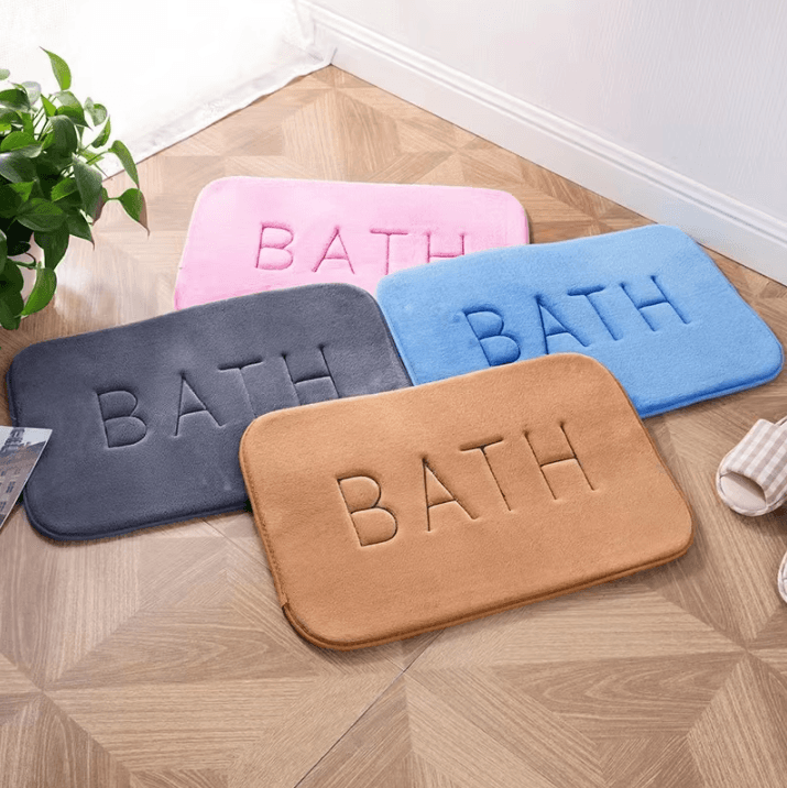 Ultra-Soft Memory Foam Anti-Slip Floor Mat – Super Absorbent Bathroom & Kitchen Rug (16 x 24 in)
