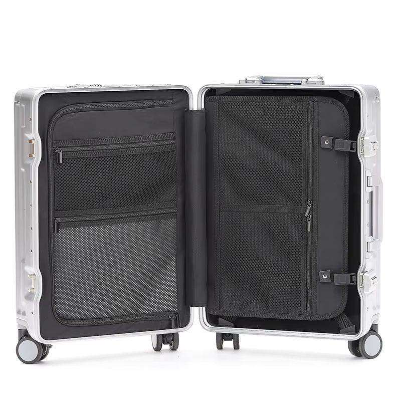 SkyBoard 20-Inch Aluminum Frame Smart Carry-On Trolley Suitcase