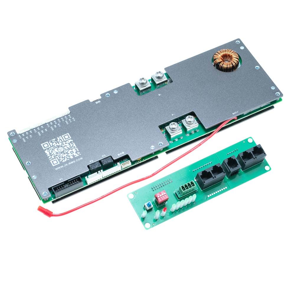JIKONG 200A Smart BMS with Active Balancer – 8S/16S LiFePO4 & Li-Ion Battery Management for 24V / 48V Energy Systems