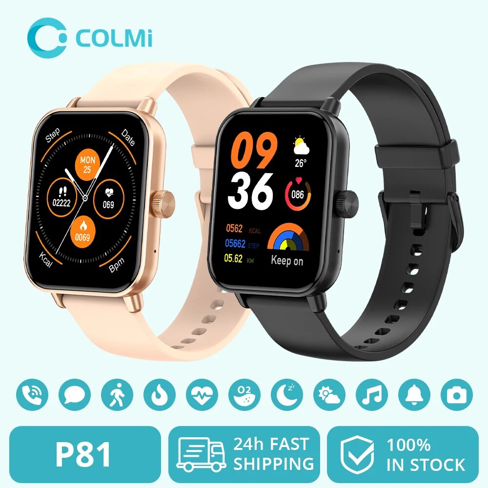 Smart Watch Ultra HD Screen Voice Calling Health Monitor Sports Modes Watch Faces Smartwatch
