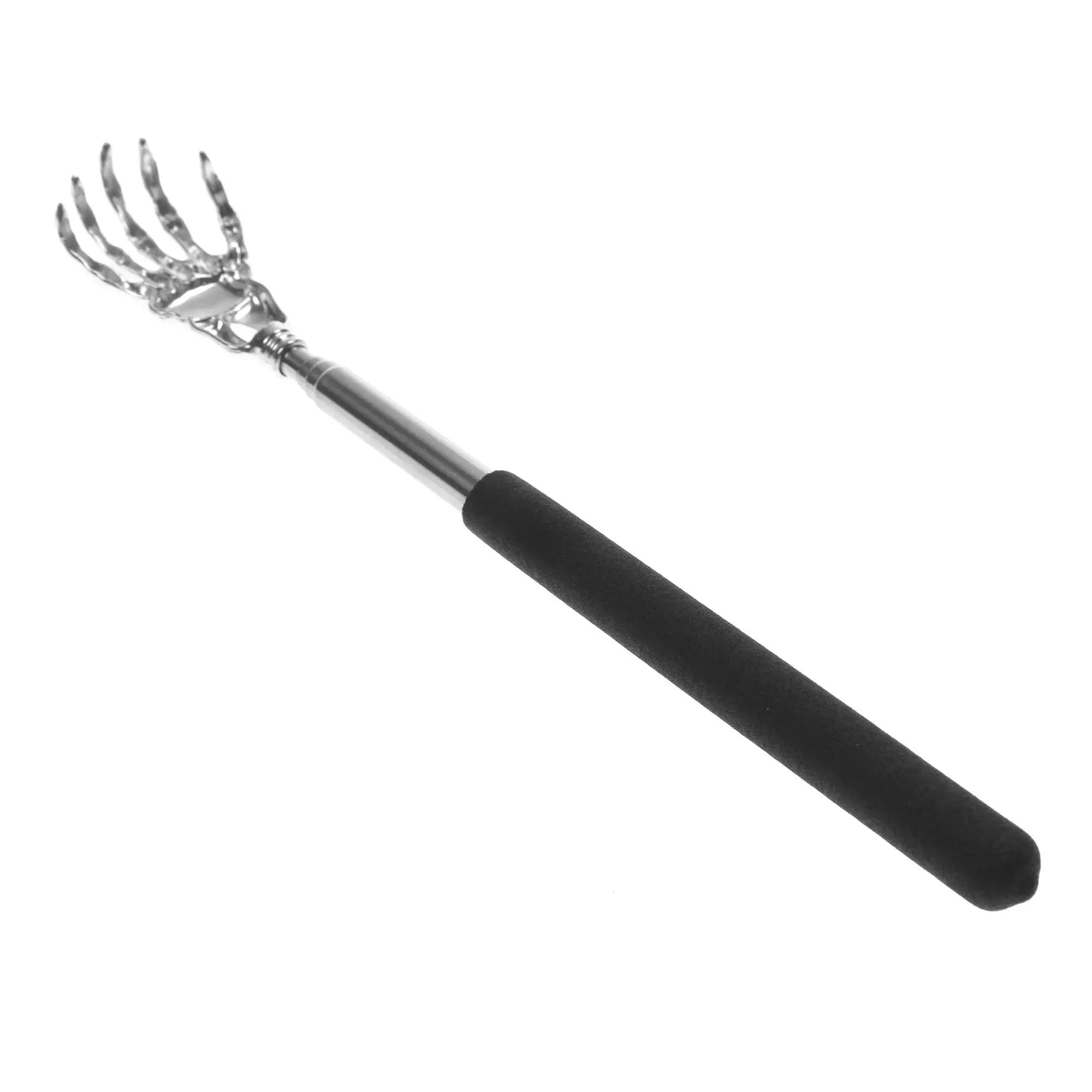 Telescopic Stainless Steel Back Scratcher & Itch Relief Massager