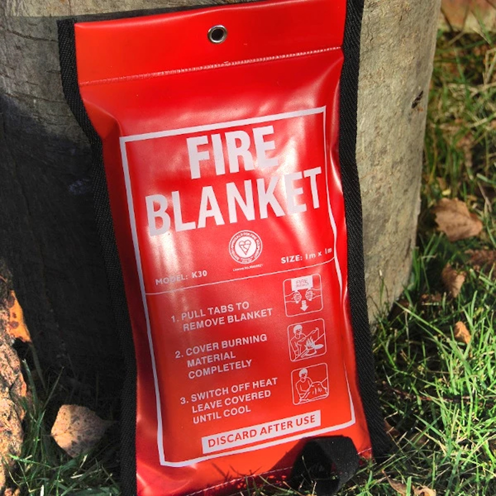 Two-In-One Emergency Fire Blanket & Safety Blanket