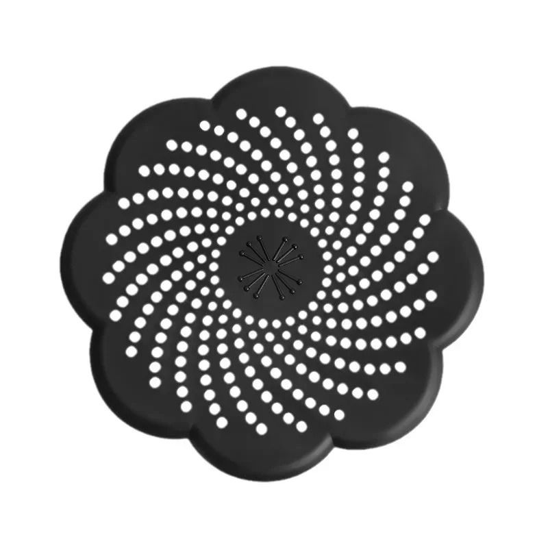 Professional Flower-Shape Silicone Drain Cover & Hair Catcher